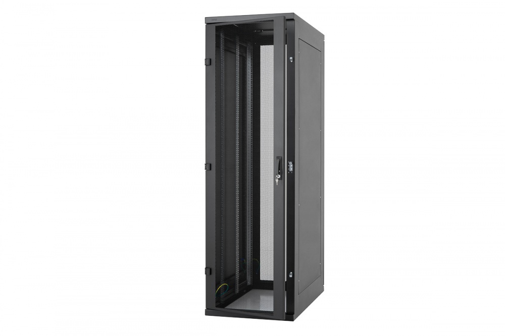 Keline 19“-os szerverszekrények RMA szélessége 800 mm, mélysége 1000 mm, perforált ajtó