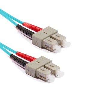 Keline duplex SC-SC patch kábel, OM3 50/125 µm
