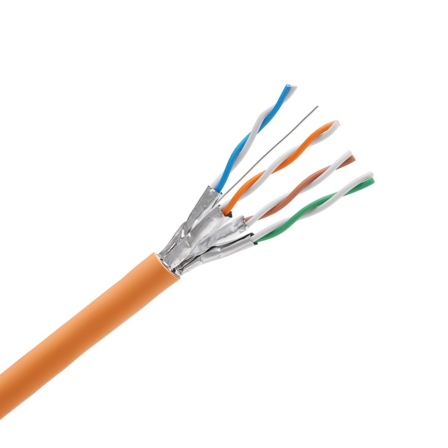 Keline STP 4x2xAWG23 kábel, Kategória 6A, 550 MHz, LSOH, Euroclass B2ca - s1, d1, a1