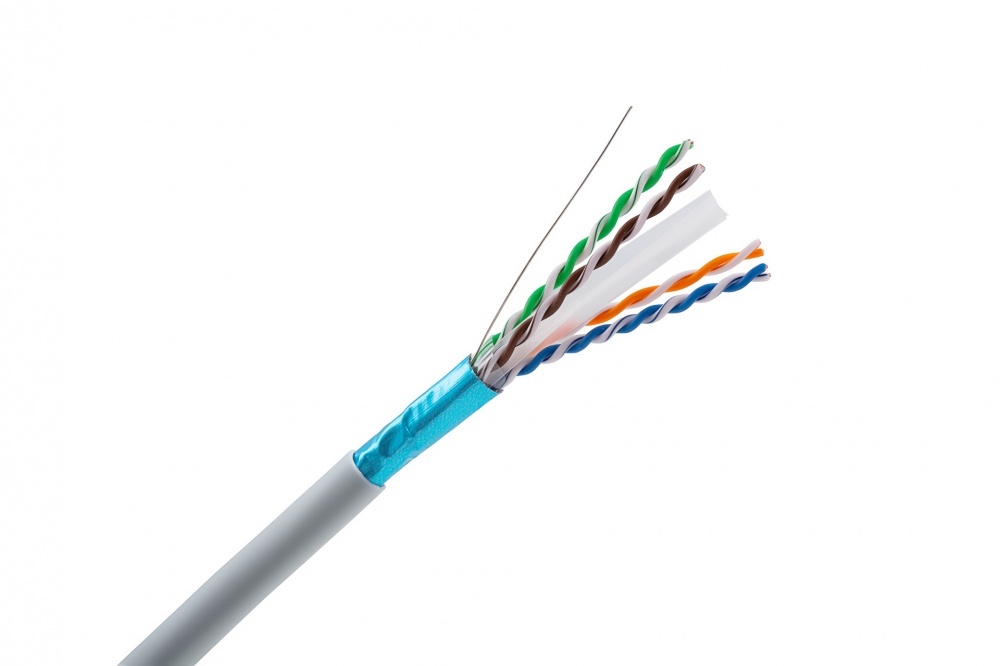 Keline FTP (F/UTP) kábel, Kategória 6, LSOH, Euroclass Eca