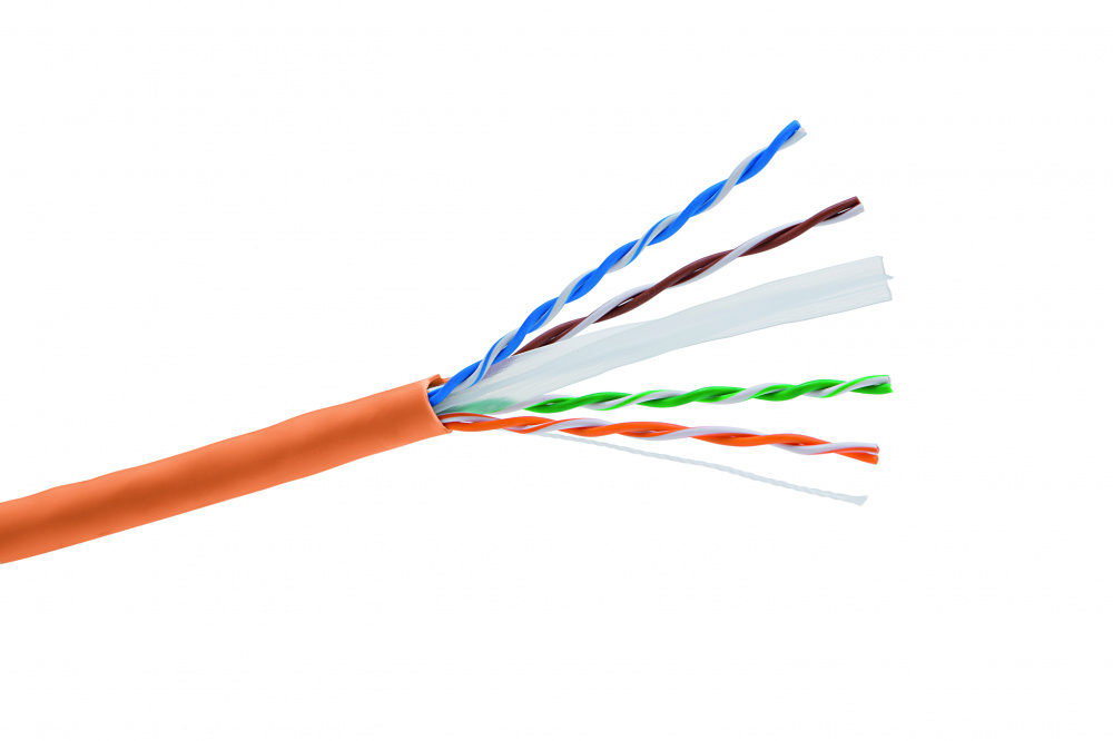 Keline UTP (U/UTP) 4x2x0,53 k&aacute;bel, Kateg&oacute;ria 6, 400 MHz, LSOH, Euroclass B2ca - s1a, d1, a1,&nbsp;500 m-es dob