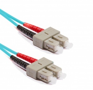 Keline duplex SC-SC patch kábel, OM3 50/125 µm