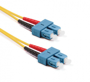 Keline duplex SC-SC patch kábel, OS2 9/125 µm (ITU-T G.652.D)