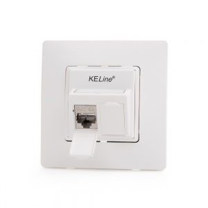 Keline Legrand® NiloeTM kompatibilis fali aljzat, Kategória 5E, 2xRJ45/s, csatlakozóval 