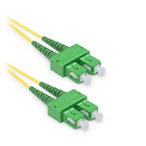 Keline duplex SC/APC-SC/APC patch kábel, OS2 9/125 µm 0ITU-T G.652.D)